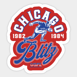 Chicago Blitz Sticker